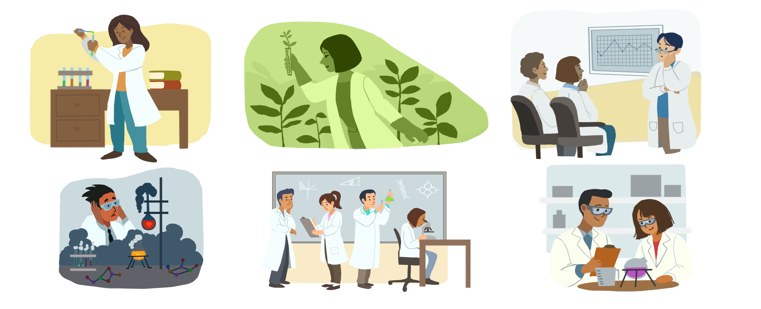 Illustrations of Science Lab